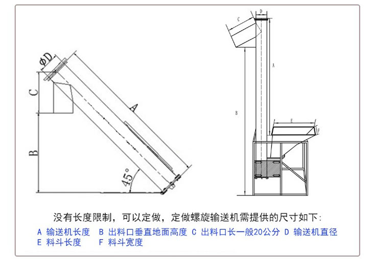 立式螺旋輸送機